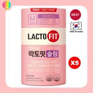 LACTO-FIT - 【Upgrade 升級版Slim < 5 桶 > 】鍾根堂LACTO-FIT SLIM 腸道健康韓國益生菌 (1桶60條)(平行進口) 此日期前最佳:2024年11月17日