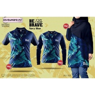 Muslimah Jersey Plus Size Custom Baju Jersey Muslimah Labuh Blouse Murah  Kanak Kanak Viral Biru Batik Baju Perempuan Kids Long Sleeve Tshirt Couple SetJersey Microfiber Muslimah