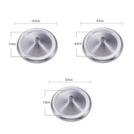 JUNYUE88WL Stainless Steel Cup Lids, Dust-Proof Durable Mug Cover, Kitchen Fresh Keeping Cover Leakp