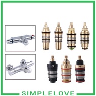 [Simple] Thermostatic Cartridge Valve 20-90 C Wear Resistant Kitchen Tap Basin Tap Tap Valves Washro