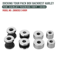 DOCKING TOUR PACK BOX BACKREST HARLEY TOURING 1997-2008 2906352 E