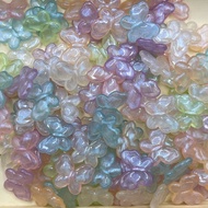 250gram-C-TRANSPARENT GLITTERY BEADS CHARMS FOR MAKING DIY ACCESSORIES