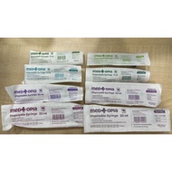 Medtopia Syringe/ Picagari 3ML 3CC 5ML 5CC 10ML 10CC 20ML  Luer Slip/luer lock  Without Needle