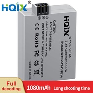 HQIX for Canon EOS Kiss Digital X2 X3 F 450D 1000D 500D Rebel XSi T1i XS Camera LP-E5 Charger Batter