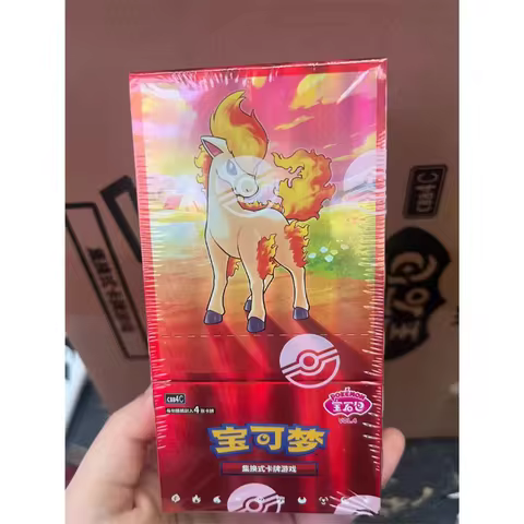 Original Pokemon Gem Pack Vol.4 Booster Box PTCG Simplified Chinese PTCG Gem Pack Vol 4 3 2 1 Gempac