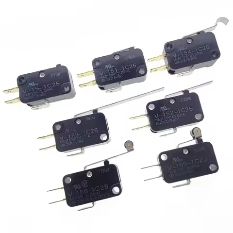 Micro Switch Travel Switch Limit Switch V-15-1c25 V-152-1c25 V-153-1c25 V-154 V-155 V-156-1c25 10A25