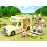 【car series★7-seater★Sylvanian Families】Japan 〈Otomari Camper for Everyone〉Cooking, barbecue, biking, fishing and other camping activities, convertible cars  Car, Wagon, Camper, Camping Outdoor, exploration, leisureシルバニア 車 キャンピングカー