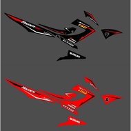 Striping variation sticker satria F 150 SATRIA FU FL SATRIA FL FACELIFE 2013-2015 satria fu FL