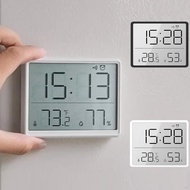 Multifunction Electronic Digital Clock Magnetic Desktop Clock Wall Mounted LCD Small Alarm Clock Des
