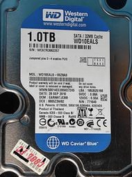 WD藍標 WD10EZEX 1TB 3.5吋SATA硬碟 7200轉 64MB 6.0Gb/s 良品 (257)