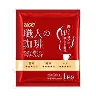 UCC Craftsman's Coffee One Drip Coffee Rich Blend with Amai aroma Red