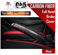 🔥SG SELLER🔥Honda Jazz Fit GK3 GK5 Handbrake Cover Hand Brake Cover Carbon Fiber Accessories