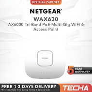Netgear WAX630 | AX6000 Tri-Band PoE Multi-Gig WiFi 6 Access Point (WAX630-100EUS)