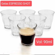 90ml Espresso Shot Glass (set of 1 pcs shooter Glass/ Single Shot Espresso Glass 359