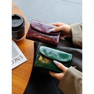 dompet perempuan dompet perempuan kecil Short Leather Simple Multifunctional Wallet Ladies