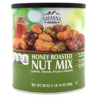 Savanna Orchards Honey Roasted Nut Mix 蜂蜜香烤混合堅果仁 30oz/850g【079113481235】