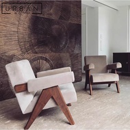 Urban Mood FJORD Rustic Velvet Armchair