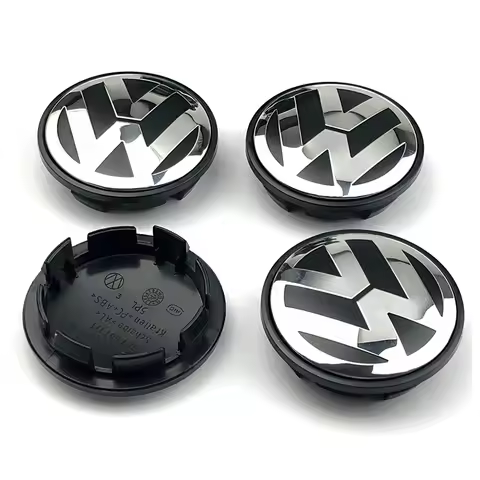 65mm 4pcs Volkswagen Wheel Center Hub Caps 56mm 70mm wheel cover accessories for VW Golf 4 5 6 7 Pol