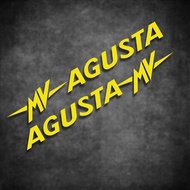 Yunchuang Car Sticker Agusta MV Agusta Agusta Motorcycle Sticker Scratch Waterproof Reflective Decal