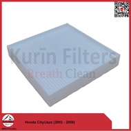 KURIN AC Cabin Filter for Honda City (2003-2008) and Jazz (2003-2008)