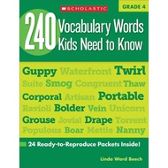 240 Vocabulary Words Kids Need to Know, Grade 4/Linda Ward Beech [Lizhu Foreign Language Bookstore]