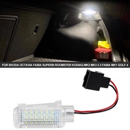 LED Car Trunk Luggage Light Luggage Compartment Lamps For Skoda Octavia Fabia Superb Roomster Kodiaq
