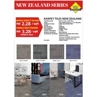 PER SQFT / NEW ZEALAND SQ CARPET TILES KARPET PEJABAT OFFICE - 20PCS/54SQFT