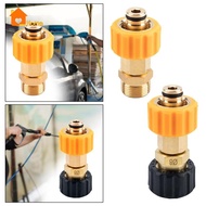 [Nanaaaa] M22Quick Plug Connector Pressure Washer Adapter Rustproof for Quick Connect Adapter for Pressure Washer