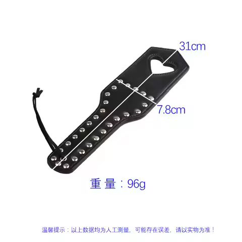 Premium PU Leather Equestrian Riding Whip Comfortable Paddle for Horse Training