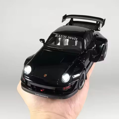 1:22 Porsche RWB 993 Targa 911 Supercar Alloy Metal Diecast Model Car Home Decoration & Computer Des