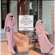 Set Jubah FREE Khimar