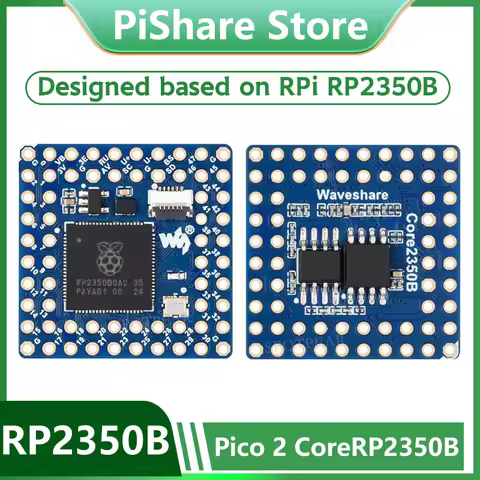 Raspberry Pi Pico 2 RP2350 Core2350B Core Board PSRAM Pico 2 RP2350