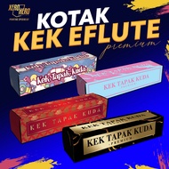 KOTAK KEK TAPAK KUDA EFLUTE Tebal  Tapak Kuda / Kek Roll / Kek Lapis / Nutella / Premium Kek