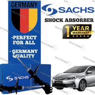 (WARRANTY 1YEAR) SACHS SHOCK ABSORBER TOYOTA COROLLA ALTIS ZRE172 ZRE173 E170 14-18Y FRONT OR REAR