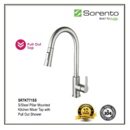 Sorento SRTKT71SS SUS304 Kitchen Pull Out Mixer Tap