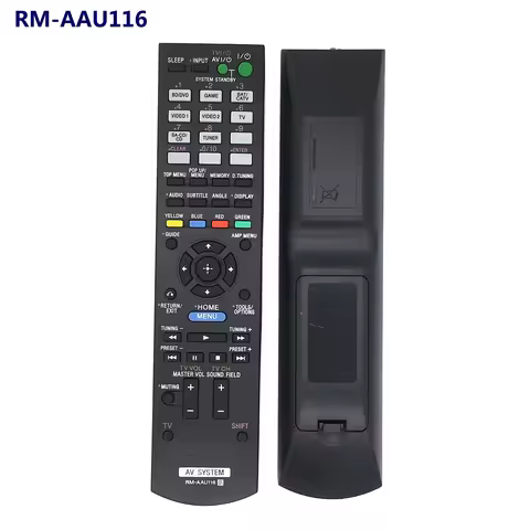 RM-AAU116 Replacement Remote Control for Sony AV System RM-AAU190 RM-AAU113 STR-DN850 STR-DH520 RM-A