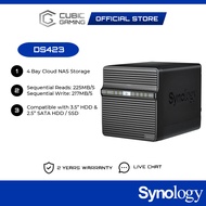 Synology DS423 / DS420J NAS DiskStation 4-Bays NAS compatible with Seagate Ironwolf NAS HDD