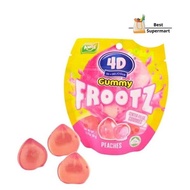 4D Gummy Fruit Juicy Peaches 65g
