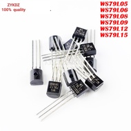 20PCS Three Terminal Voltage Stabilizing Triode WS79L05 WS79L06 WS79L08 WS79L09 WS79L12 WS79L15 TO-9