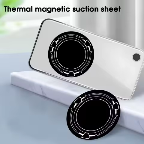 New 6cm Metal Plate Ring For Magsafe Magnetic Car IPad Holder Radiator Iron Sheet Sticker For IPad /
