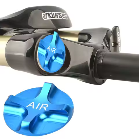 Aluminum Alloy Bike Suspension Fork Cover Lightweight 2 Colors Available Bike Valve Cover Airtight B
