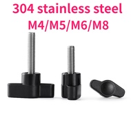 304 stainless steel Z-shaped hand screw/hand lemon screw/plastic head screw M4/M5/M6/M8【999-MB】