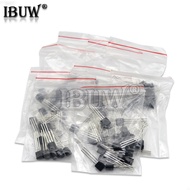 18valuesX10PCS=180PCS 2N2222 S9012 S9013 S9014 A1015 C1815 S8050 S8550 TO-92 Transistor component As