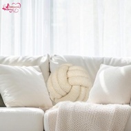 [Abbraccia] Knot Pillow Ball Throw Pillow Handmade Accessories Beige Photo Props Decorative