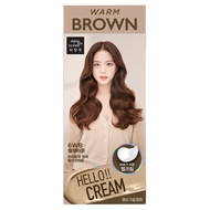 mise en scene 魅尚萱 HELLO CREAM 染髮霜  6WB Warm Brown  1盒