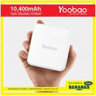 Original Yoobao YB-6024 10400mAh Dual USB Port 2A Quick Charge Powerbank With LED Light