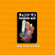 MAKIMA CHAINSAW MAN - ATM CARD STICKER - BANK CARD STICKER - STICKER KAD BANK - DEBIT CARD STICKER