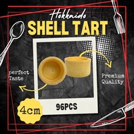 96pcs Shell Tart Hokkaido 4cm Tart Shell Rangup Shell Mini Harga Borong readymade Kulit Tart ready m