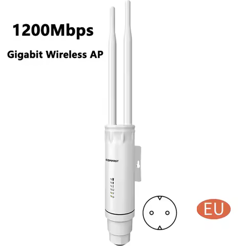 Comfast 300M/1200M Outdoor Access Point Wireless WiFi Extender 2.4G/5GHz AC1200 Wide-Area Router WiF