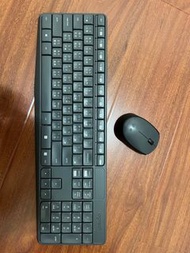 【羅技】無線鍵盤滑鼠組K235